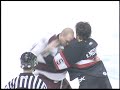 Deryk Engelland vs. Patrick Wellar - January 29, 2010