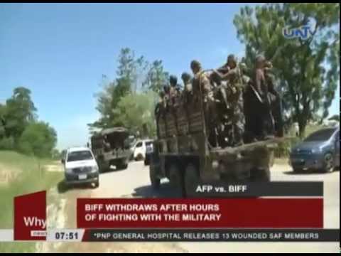 BIFF withdraws after hours of fighting with the military