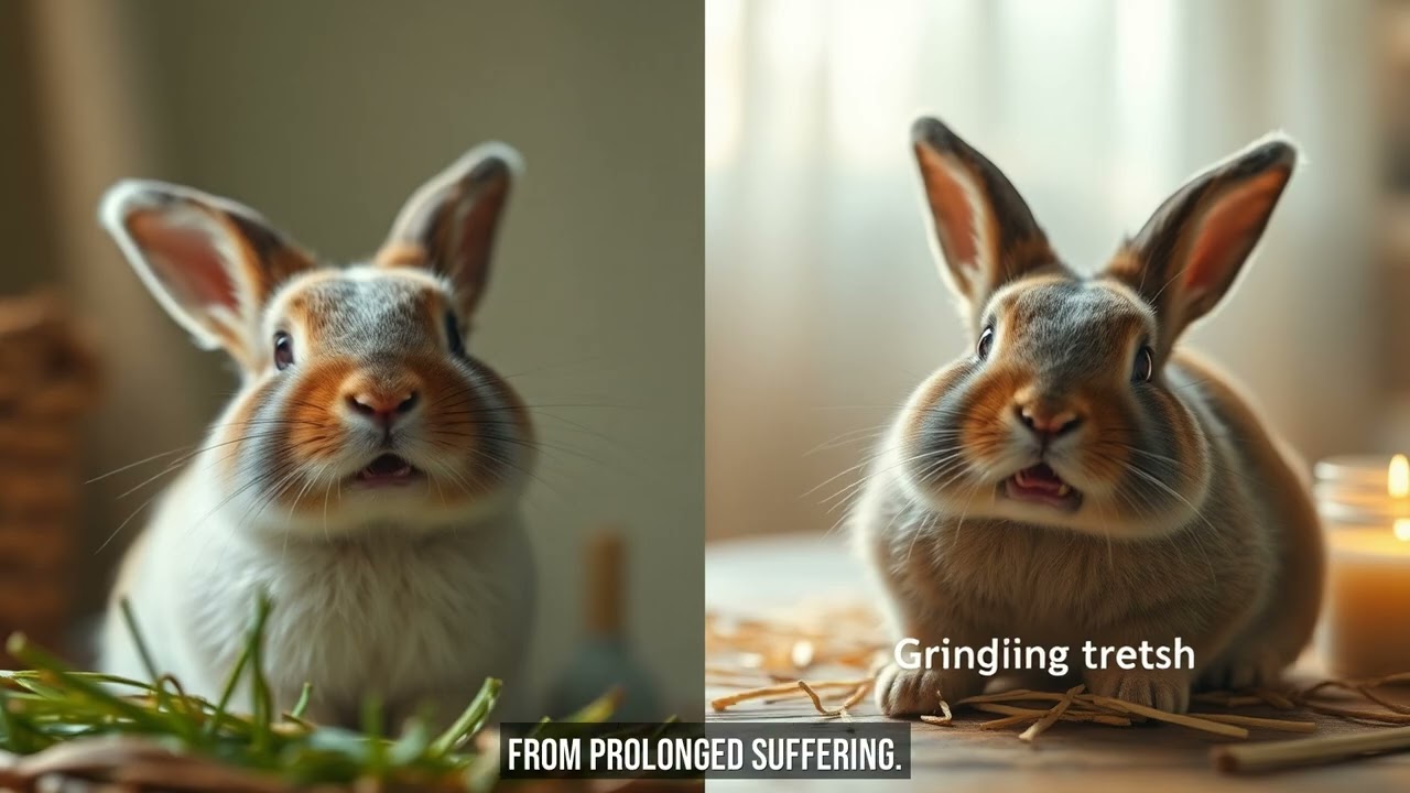 Rabbit Teeth Grinding: Understanding Pain vs. Comfort in Your Pet