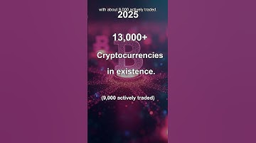 How many cryptocurrencies exist today?