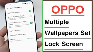 OPPO How To Setup Multiple Wallpapers in Lock Screen screenshot 3