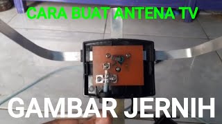 Cara Buat Antena Tv Gambar Jernih Youtube