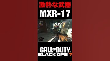 激熱な武器『MXR-17』‼︎頭に入れば3発キル出来るスカーでもどうでスカ？【激熱アサルト】