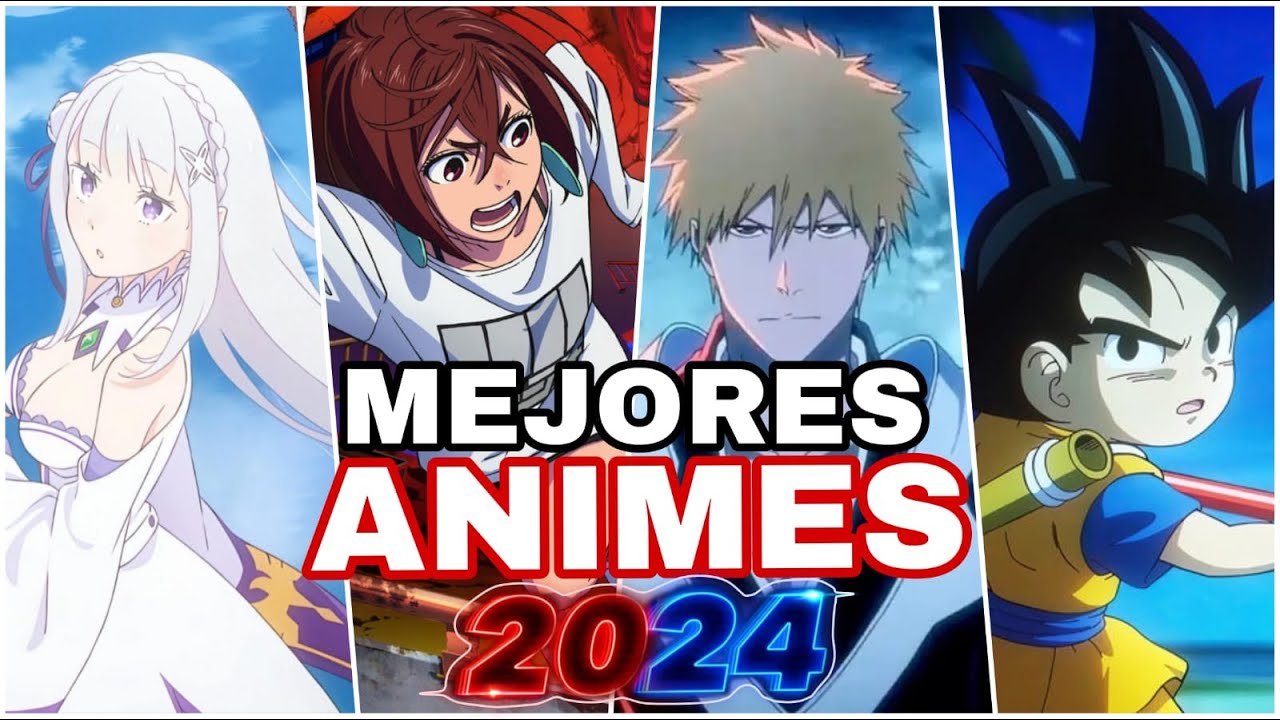 10 MEJORES ANIMES DE 2024 YouTube
