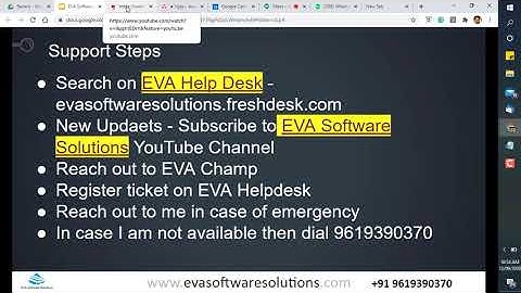 EVA ERP Implementation User Guide