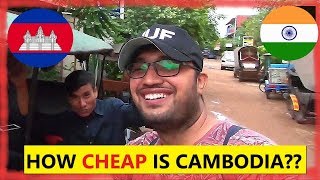 How CHEAP is Cambodia for Indians ??
