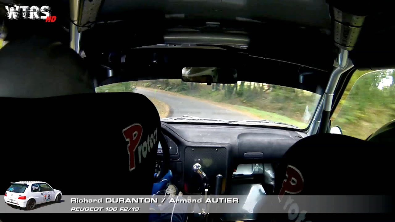 Cam Emb ES 4 Rallye Vienne et Glane 2019 - DURANTON / AUTIER - 106 F2/13 [HD] - By WTRS jumping a car
