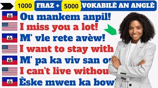 😱1000 FRAZ + 5000 VOKABILÈ😱 -APRANN PALE ANGLAIS -APRANN PALE ANGLÈ -KOU ANGLAIS ONLINE -ANGLÈ FASIL
