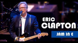 Eric Clapton Style Bluesy Ballad Guitar Backing Track in E chords
