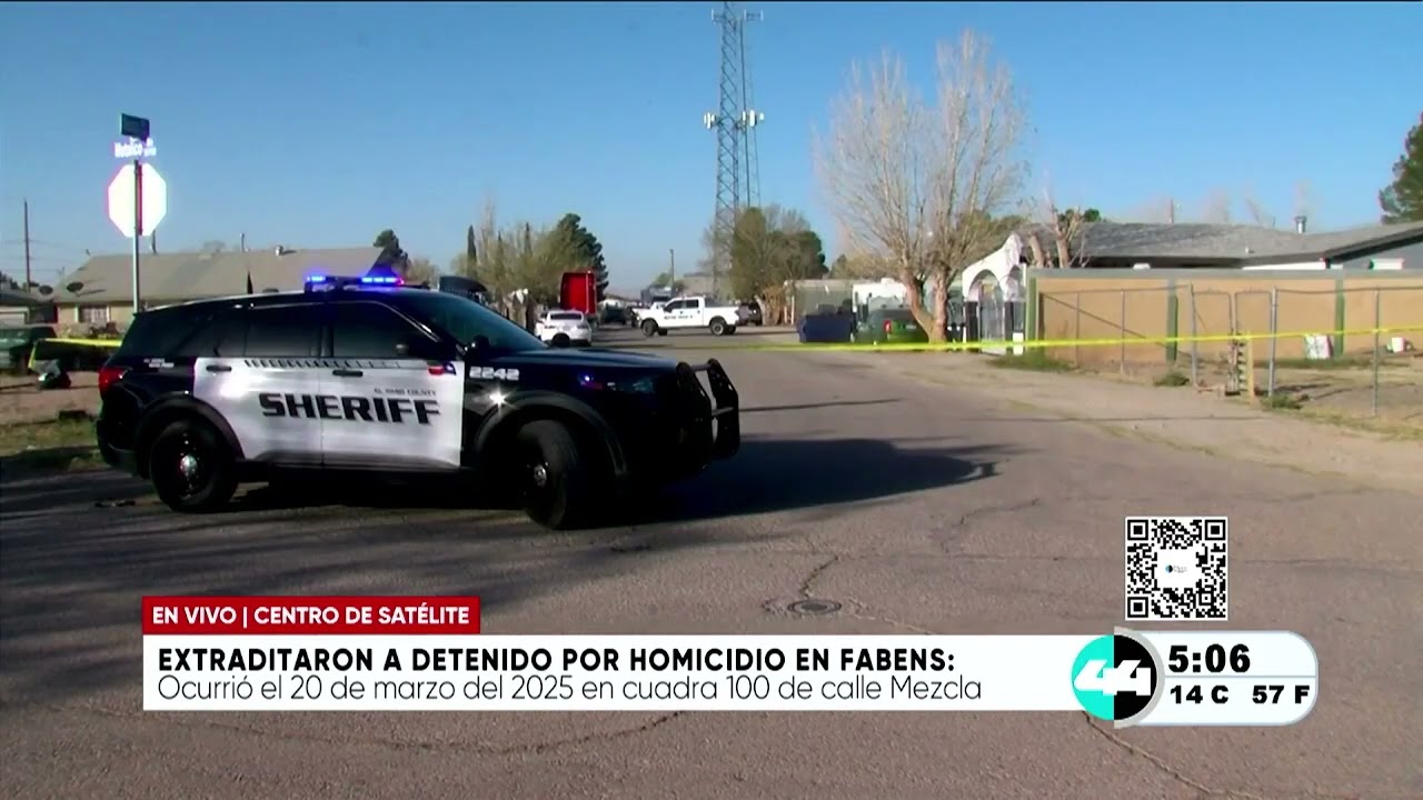 Extraditaron a detenido por homicidio en FABENS