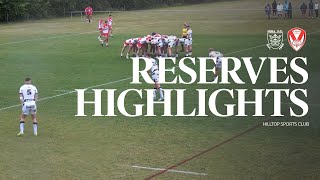 Highlights: Hull FC vs Saints - Reserves RD9