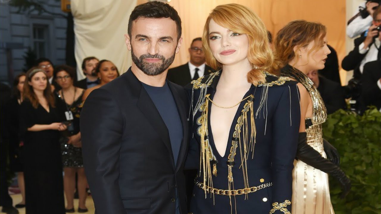 nicolas ghesquiere and virgil abloh Emma Stone & Nicolas Ghesquiere Met Gala 2018 Interview With Edward Barsamian