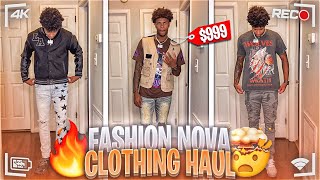 HUGE FASHION NOVA MENS TRY ON HAUL! | BEST AFFORDABLE CLOTHS FOR THE NEW YEAR! screenshot 3