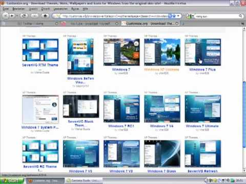 How you change your Theme in Windows XP