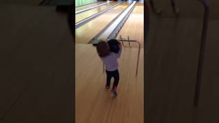 Ellie bowling