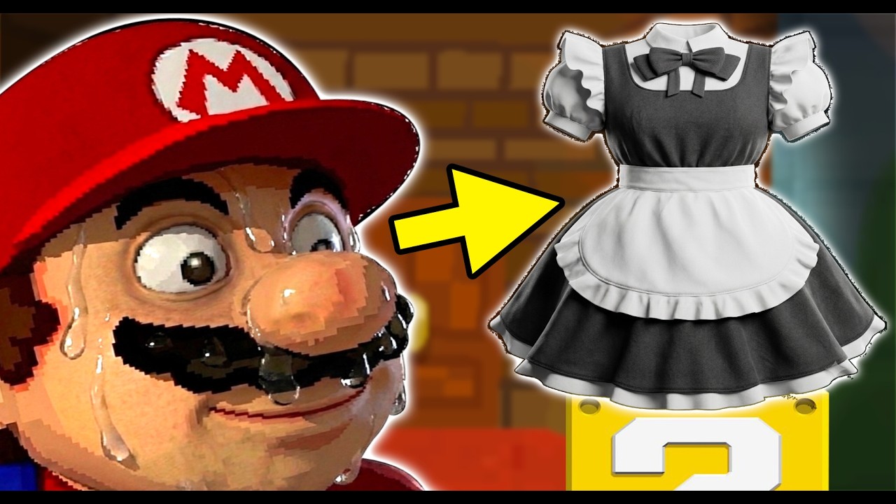 By Item] Mario's Different Reactions to Items From Blocks LMAO②