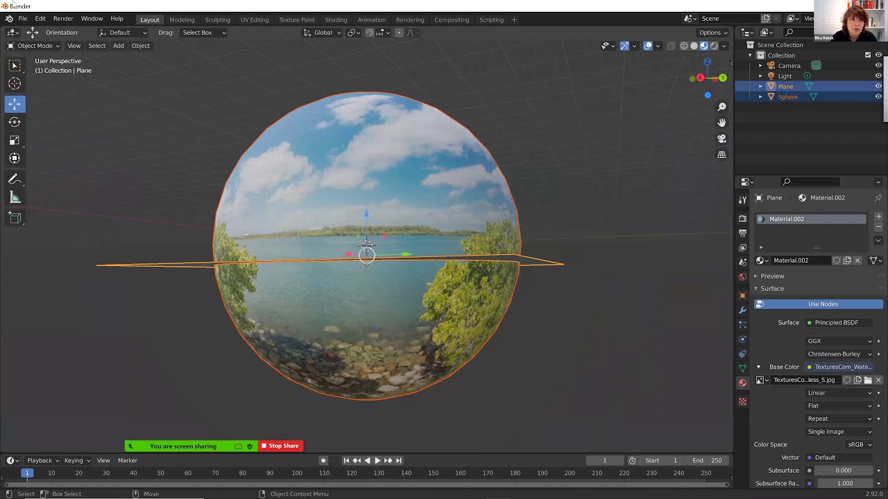 Spherical images and videos from Blender - Spoke - Mozilla hubs
