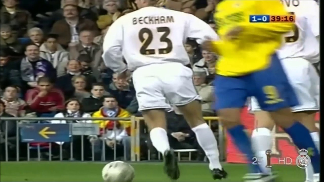 Beckham vs Villarreal (2003-04 La Liga 21R)