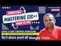 #34 - Nested Loop Vs Matrix &amp; Star Pattern Programs - 2 | Mastering in C/C++ [ CODEMANTRA - 2024 ]