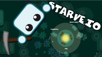 Conquering the Cold Night! - Starve.io Gameplay