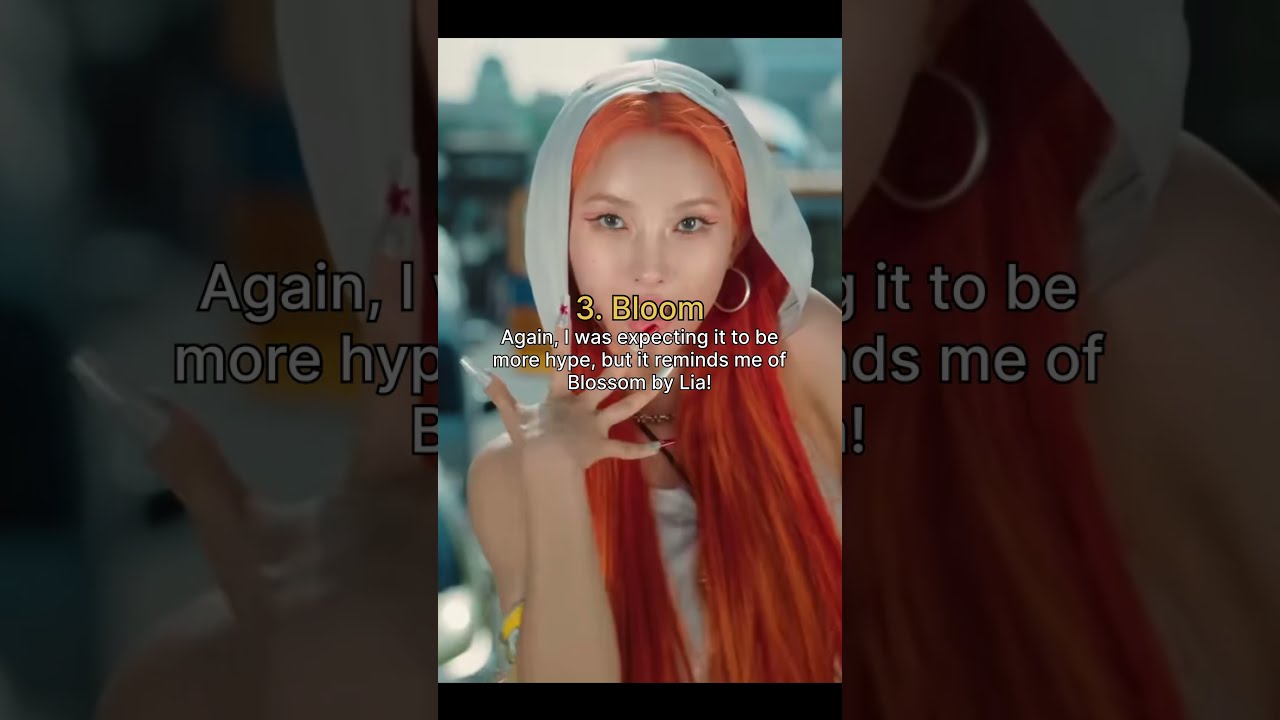 Ranking songs from I SWAY by (G)I-DLE #gidle #kpop #gidlekpop #shorts