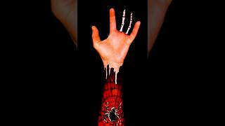 Spider-man illusion 🕸❤ #illusionart #illusion
