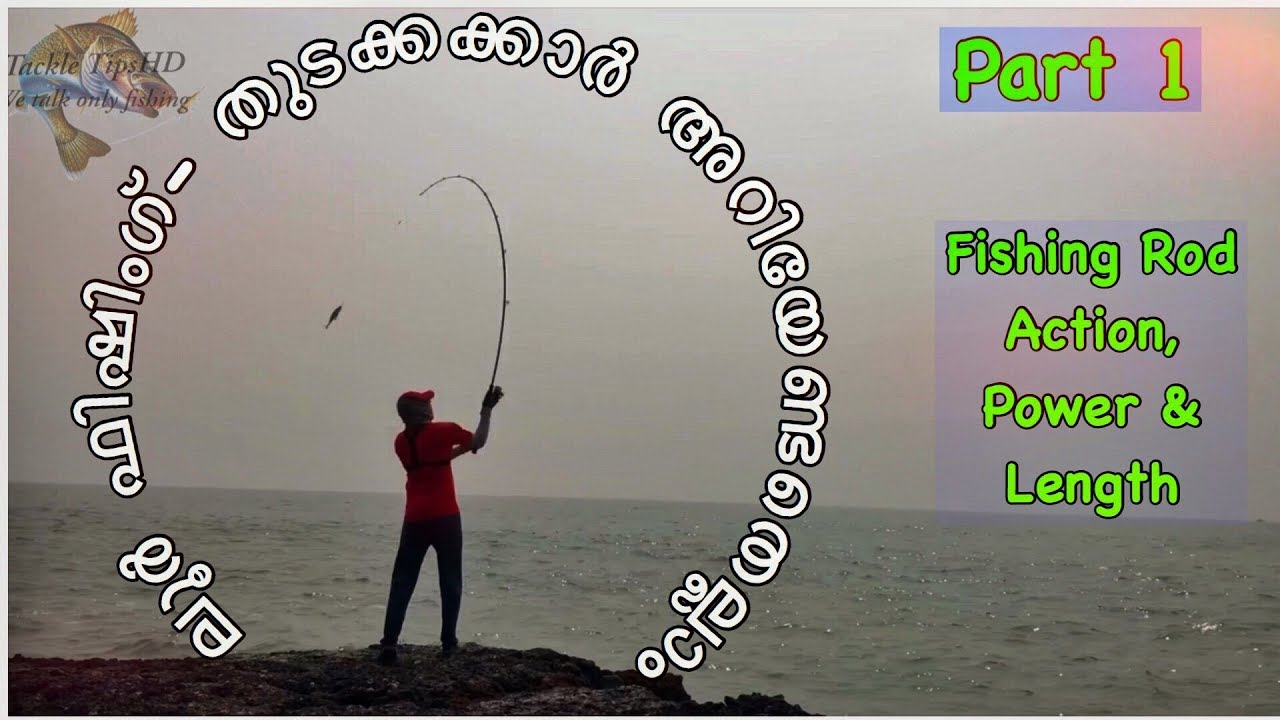 Lure Fishing for Beginners How to select a fishing Rod Kerala