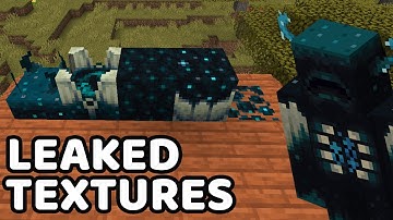 LEAKED SCULK TEXTURES! Knobbing Around with Sculk MINECRAFT Bedrock Beta Leak Test Snapshot