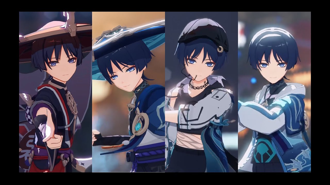 【Genshin Impact MMD】Rivers In the Desert【HB to Wanderer】