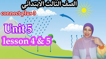 كونكت بلس 3 الصف الثالث الابتدائي الوحدة الخامسة الدرس الرابع والخامس