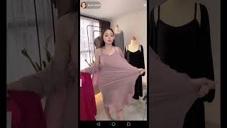 Try On Baju Tipis Bisa Melar