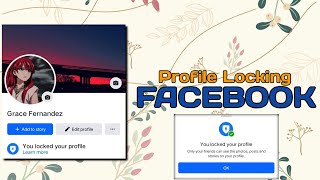 how to have profile locking feature on facebook 2024