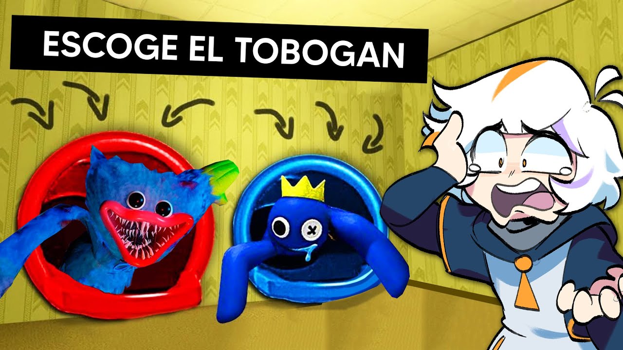 NO ELIJAS EL TOBOGAN INCORRECTO!! 😨😈 (Pick a Slide Roblox)
