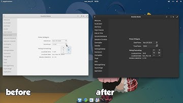 elementary OS 6: Theme - Before & After (extended instrumental demo)