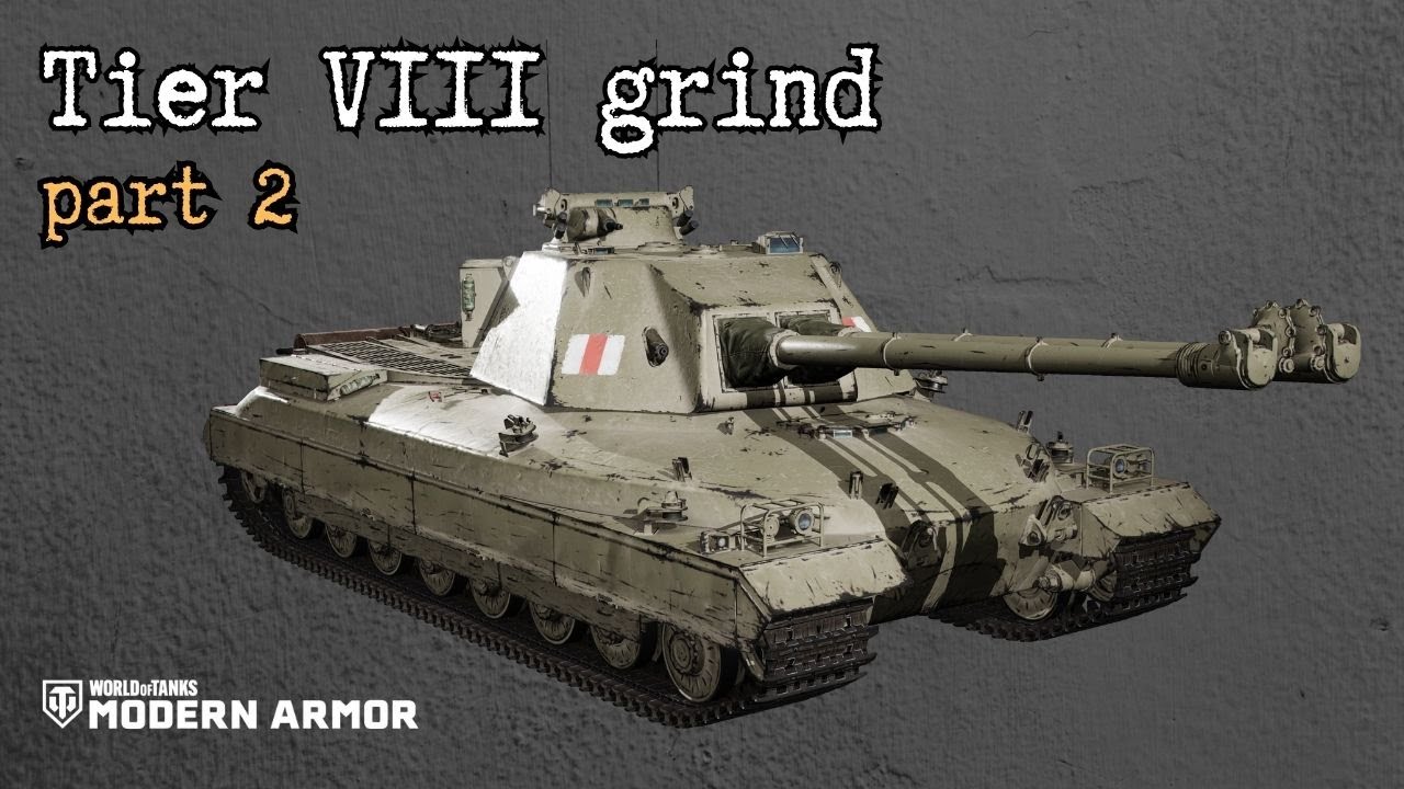 Brytyjskie dwulufowce: tier 8, części 2. World of Tanks Modern Armor