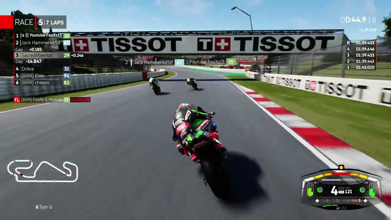 SBK22 - close online battle with FooXz and Jack Hammer4658