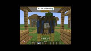 Water Dispenser/MINECRAFT/ /SHYTAN GAMER/#subscribe #minecraft #gaming #water #shortvideo #shorts