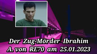 Ein junges Liebespaar (19 und 17 Jahre alt) will nach Hause, dann steigt Ibrahim A. in den RE70