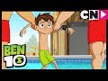 Todo Mojado | Ben en problemas | Ben 10 en Español Latino | Cartoon Network