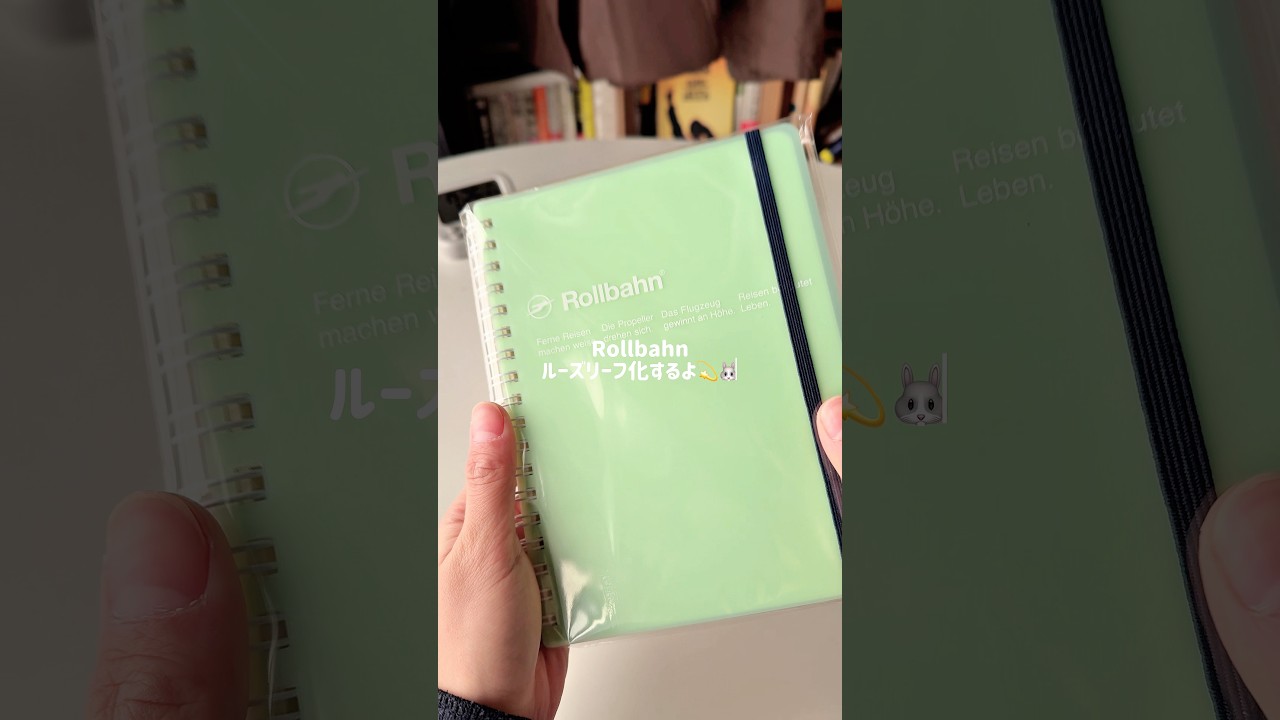 システム手帳から離れられない私のロルバーンカスタム🪽💫ロルバーンのデザインは好き、でもページを他の手帳に移したり入れ替えたりしたい #rolbahn #システム手帳 # journal