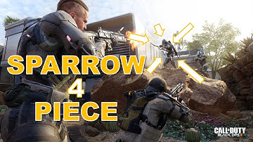 GREATEST SPARROW FOUR PIECE EVER!!! (BO3 Gameplay)