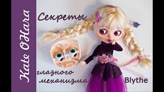 Secrets of the eye mechanism doll Blythe. How to change eye mechanism Blythe.