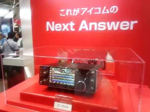 IC7610 ICOM new product Hamfair Tokyo 2016