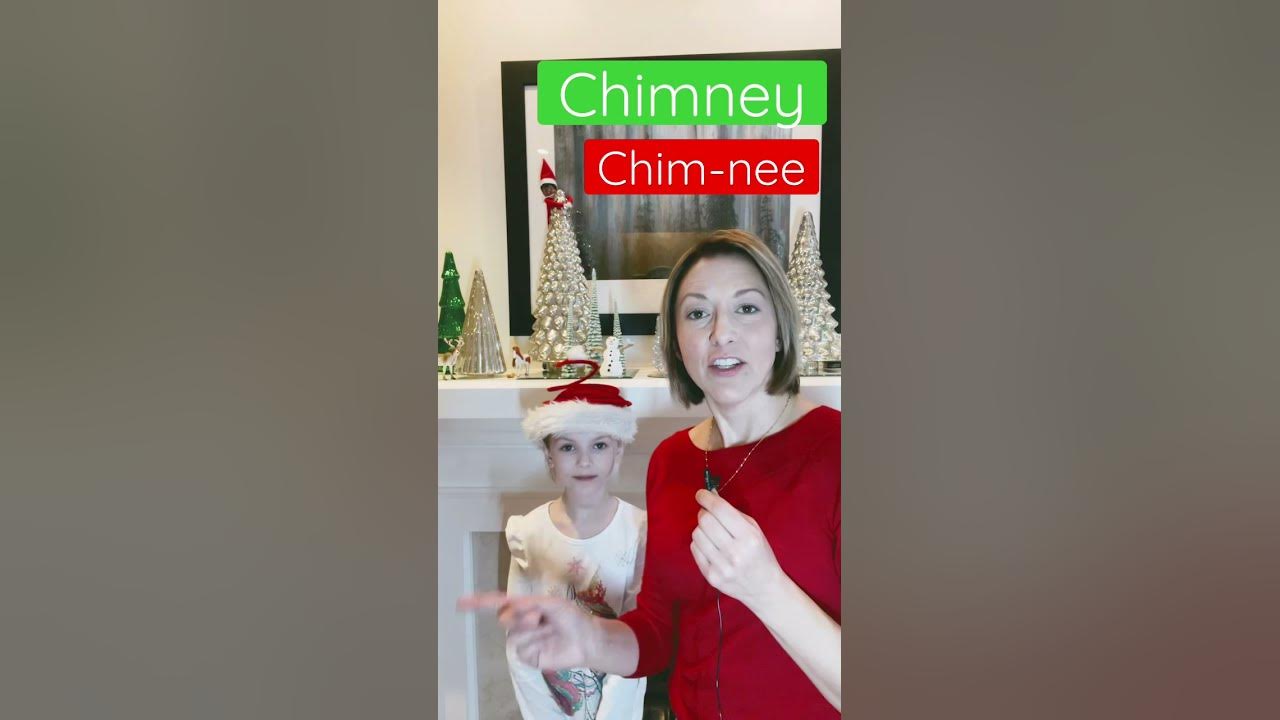 How to Pronounce CHIMNEY - American English CHRISTMAS #shorts