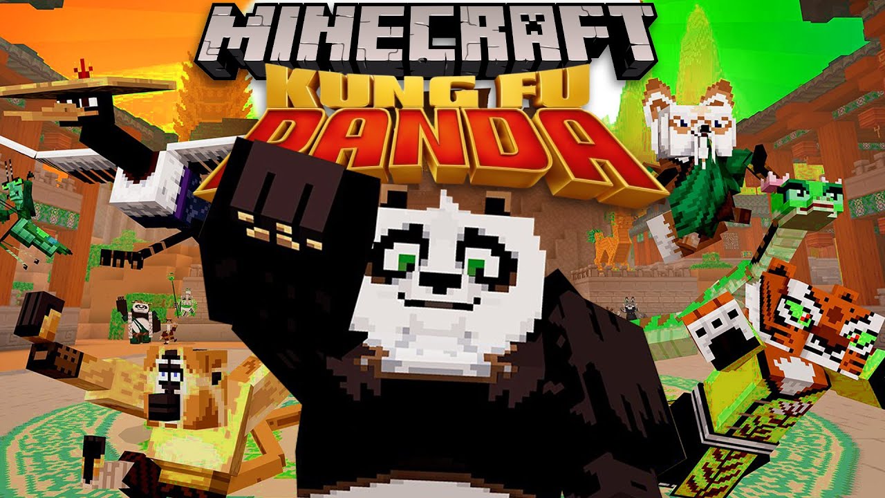 Kung Fu Panda In Minecraft Bedrock DLC!