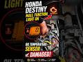 😲Bs6 honda destiny OT sencer problem 😔#shortsfeed #trending #modified #howtoModified