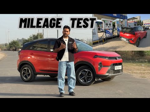 Tata Nexon Facelift Diesel Manual Tank To Tank Mileage Test | 22+ Kmpl 