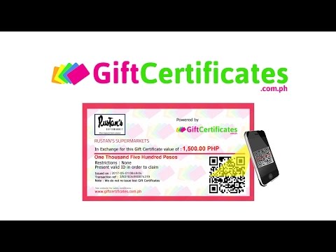 GiftCertificates.com.ph portal