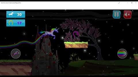 Kick the Unicorn Dash buddy Magical Run 2021 | Playing and narrating video game