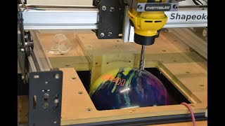 CNC Bowling Ball Drilling